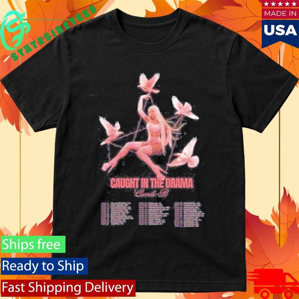 Cardi B Little Miss Drama Tour Shirt Unisex , , , Long Sleeve Tee