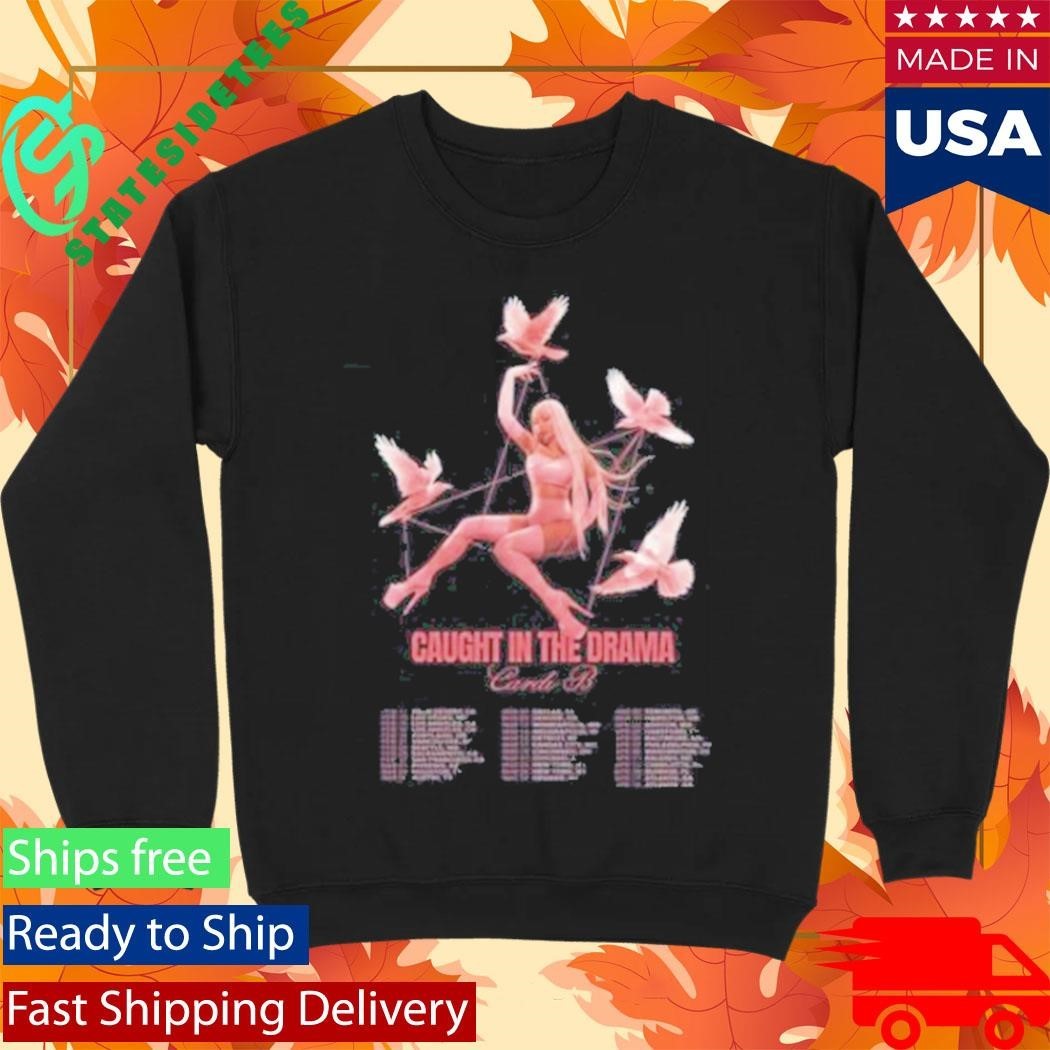 Cardi B Little Miss Drama Tour Shirt Unisex , , , Long Sleeve Tee