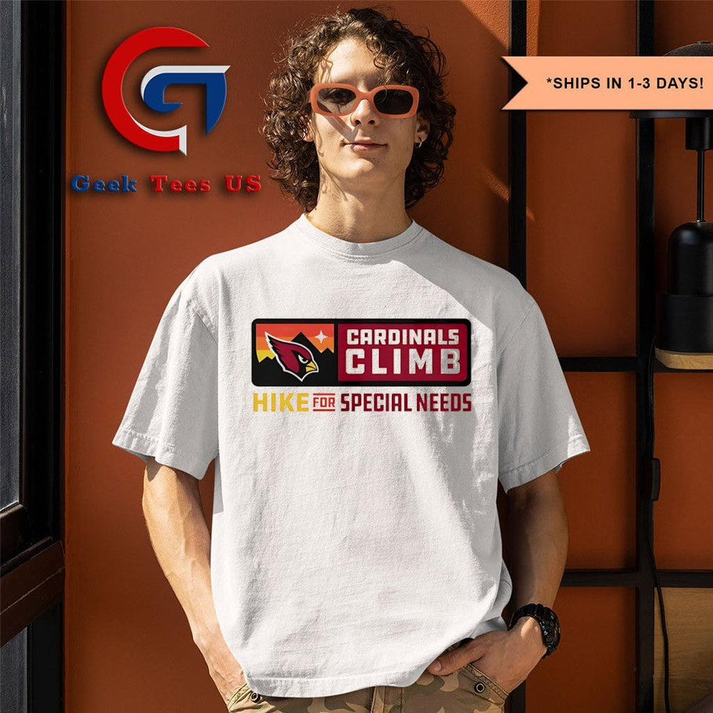 Cardinals Climb Hike For Special Needs shirt Unisex , , , Long Sleeve Tee