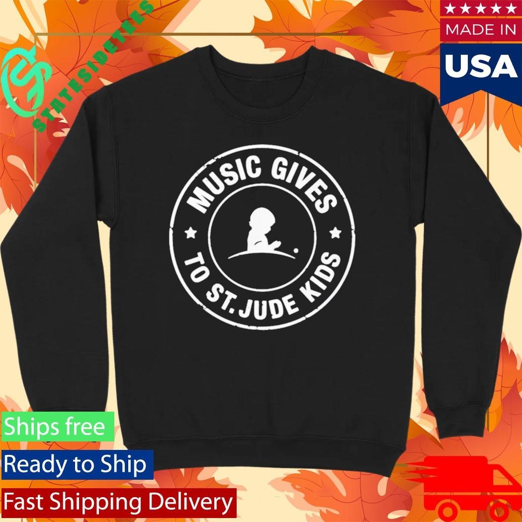Carrie Underwood Music Gives To St Jude Kids Shirt Unisex , , , Long Sleeve Tee