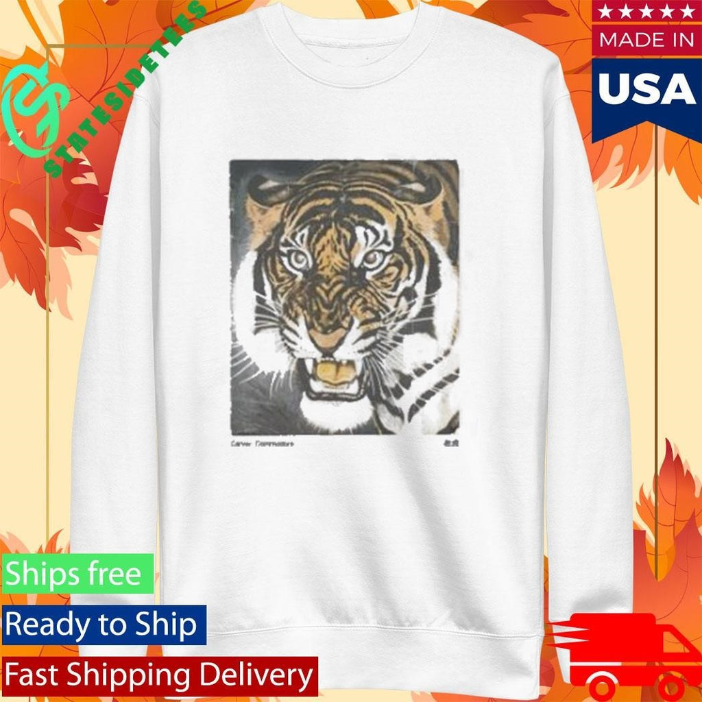 Carver Commodore The Tiger Shirt Unisex , , , Long Sleeve Tee