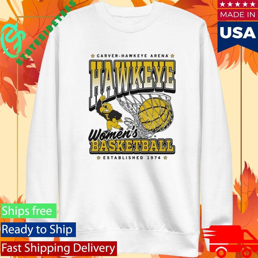 Carver Hawkeye Arena Hawkeye Women’s Basketball Shirt Unisex , , , Long Sleeve Tee