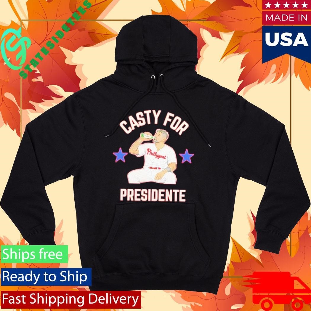 Casty For Presidente Philadelphia Phillies Shirt Unisex , , , Long Sleeve Tee