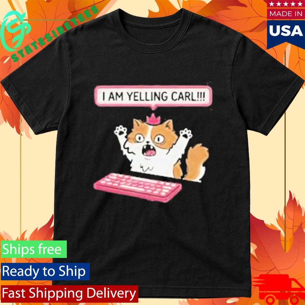 Cat Princess Donut I Am Yelling Carl Shirt Unisex , , , Long Sleeve Tee