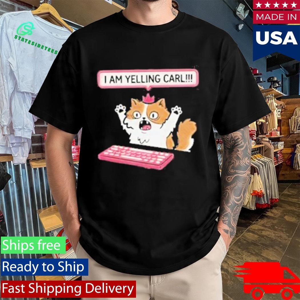 Cat Princess Donut I Am Yelling Carl Shirt Unisex , , , Long Sleeve Tee