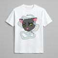 Cat Smoking Funny Y2k Vintage Y2k 2000s Nostalgia Cotton Menswear Womenswear Underwear Streetwear Top Summer T-Shirts