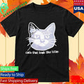 Cats That Look Like Hitler Shirt Unisex , , , Long Sleeve Tee