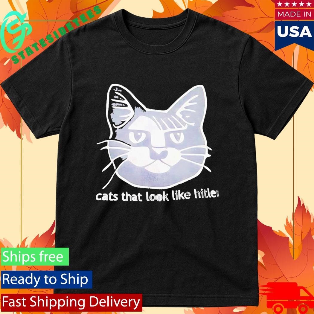 Cats That Look Like Hitler Shirt Unisex , , , Long Sleeve Tee