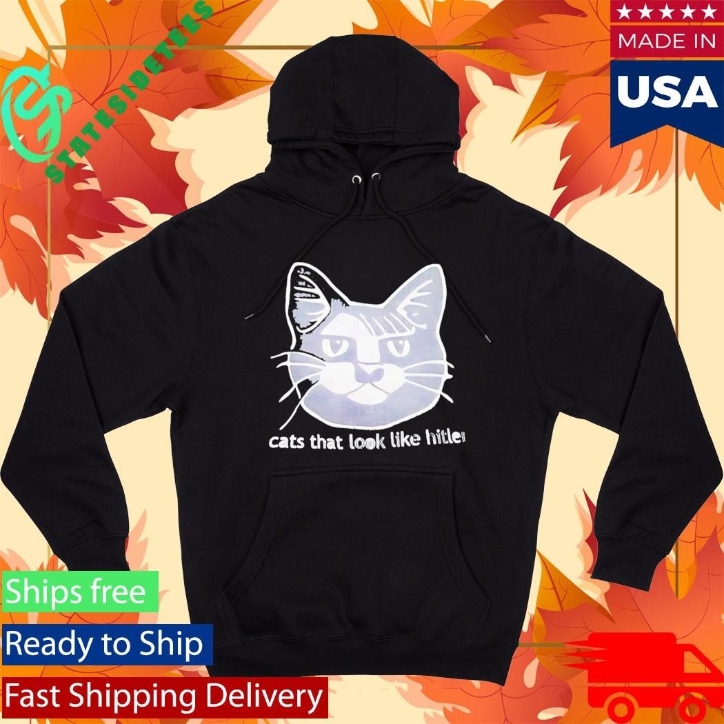 Cats That Look Like Hitler Shirt Unisex , , , Long Sleeve Tee
