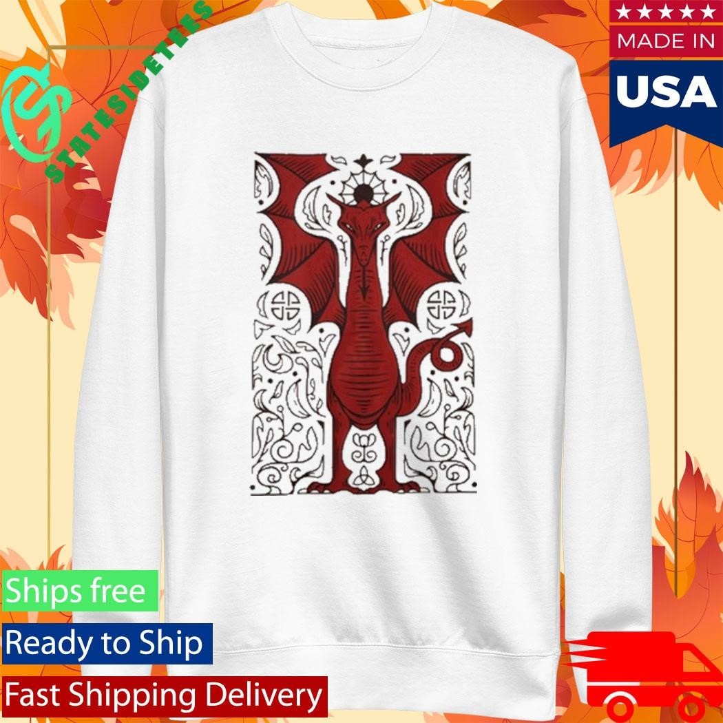 Cdawgva Red Dragon Shirt Unisex , , , Long Sleeve Tee