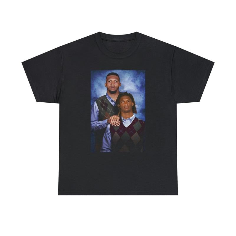 CeeDee Lamb Tony Pollard Dallas Cowboys Funny Heavy Cotton Short Sleeve T-Shirts