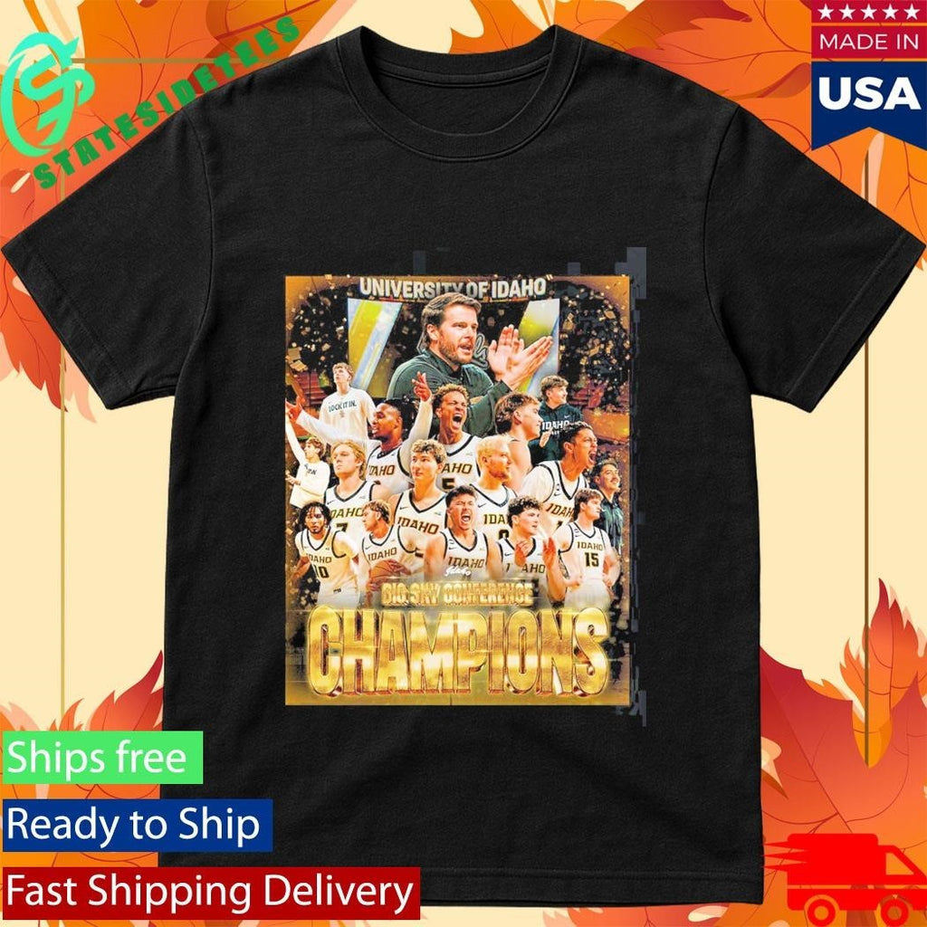 Celebrate Idaho Vandals Men’s Basketball 2026 Big Sky Conference Champions Essentials