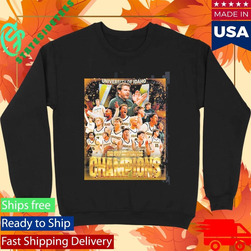Celebrate Idaho Vandals Men’s Basketball 2026 Big Sky Conference Champions Essentials