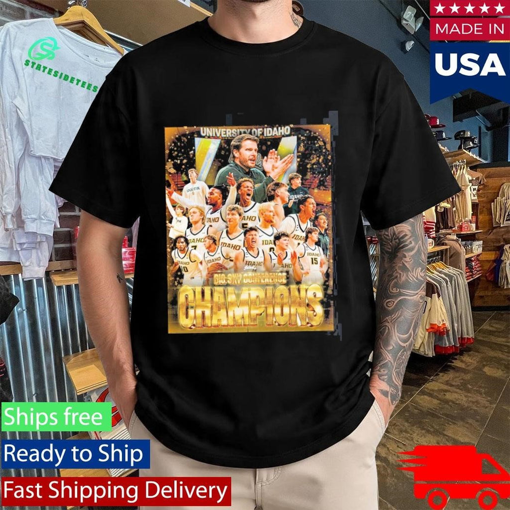 Celebrate Idaho Vandals Men’s Basketball 2026 Big Sky Conference Champions Essentials