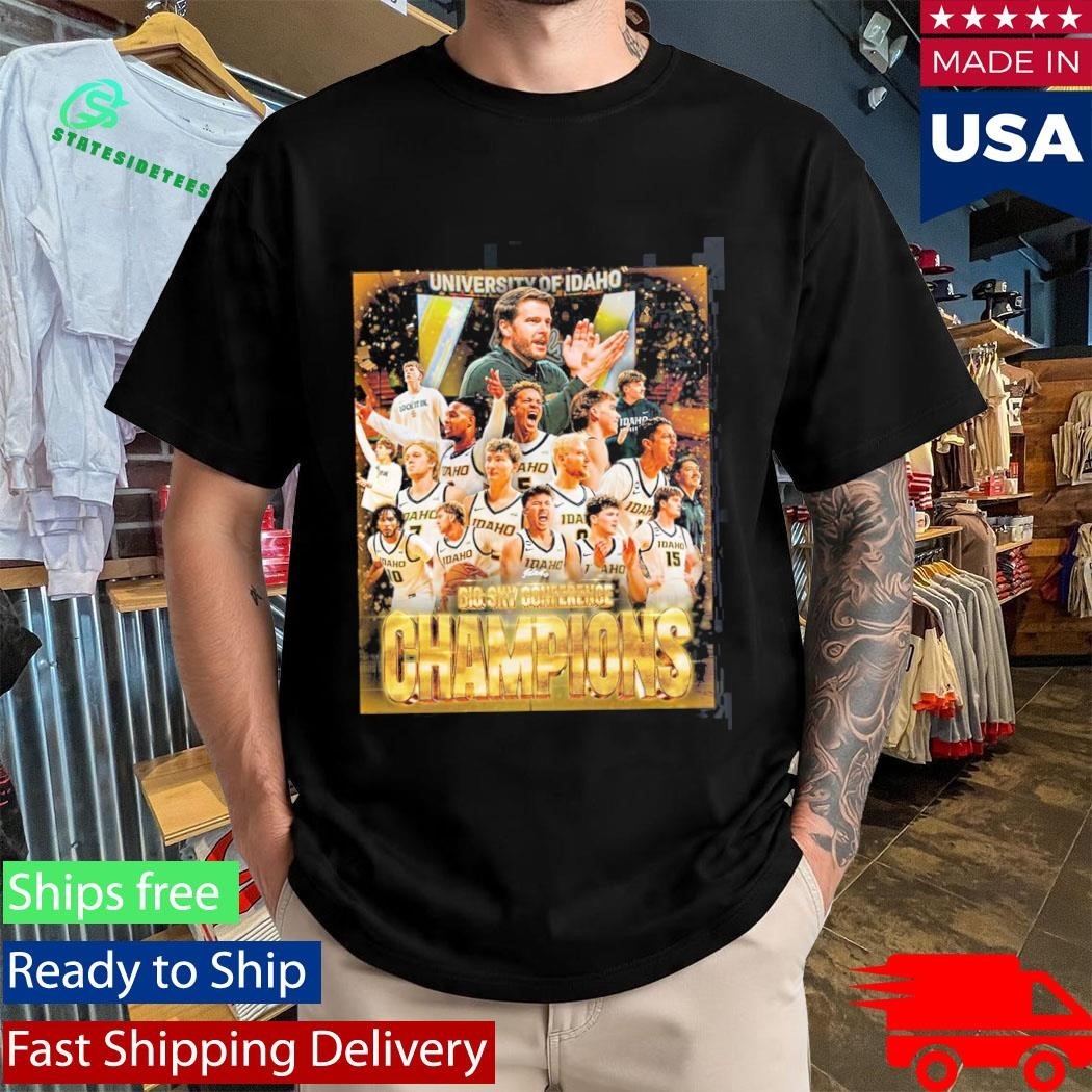 Celebrate Idaho Vandals Men’s Basketball 2026 Big Sky Conference Champions Essentials