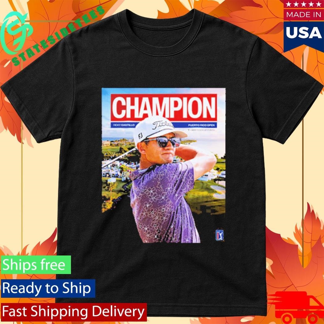 Celebrates Ricky Castillo Champions Puerto Rico Open 2026 PGA Tour Shirt Unisex , , , Long Sleeve Tee
