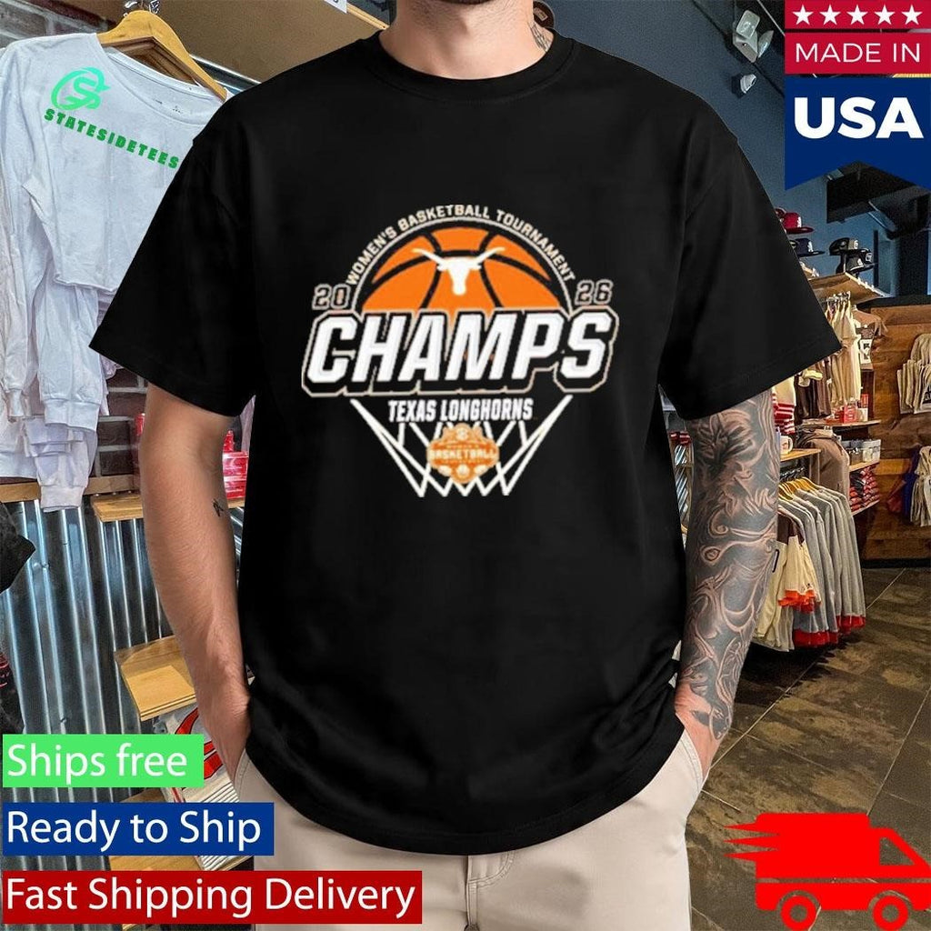 Celebrates Texas Longhorns 2025 SEC Women’s Basketball Regular Season Champions Shirt Unisex , , , Long Sleeve Tee