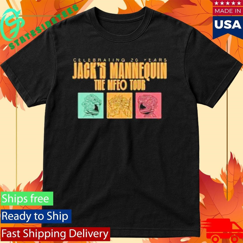 Celebrating 20 Years Jack’s Mannequin Mfeo Tour Unisex , , , Long Sleeve Tee