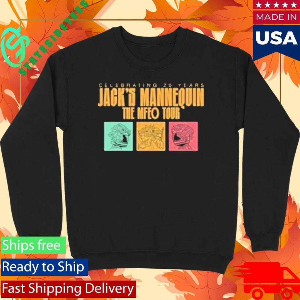 Celebrating 20 Years Jack’s Mannequin Mfeo Tour Unisex , , , Long Sleeve Tee