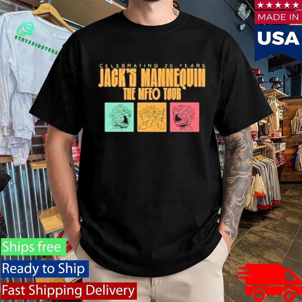Celebrating 20 Years Jack’s Mannequin Mfeo Tour Unisex , , , Long Sleeve Tee