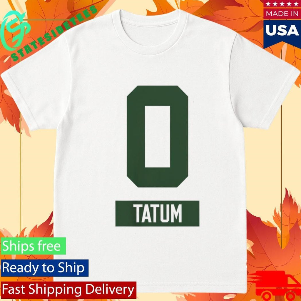 Celtics Tatum Back To 0 Shirt Unisex , , , Long Sleeve Tee