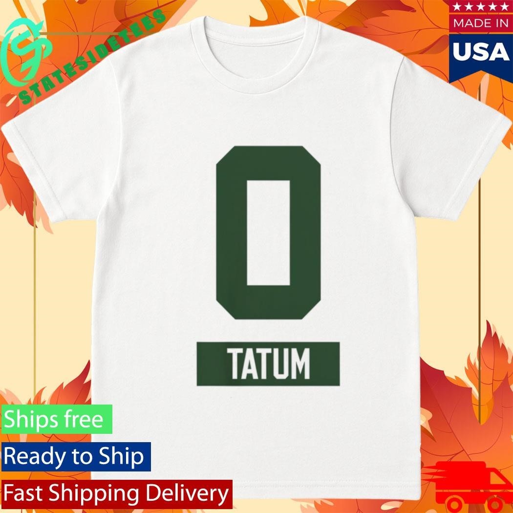 Celtics Tatum Back To 0 Shirt Unisex , , , Long Sleeve Tee