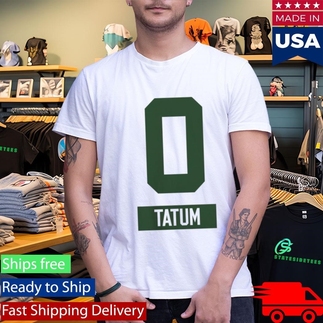 Celtics Tatum Back To 0 Shirt Unisex , , , Long Sleeve Tee