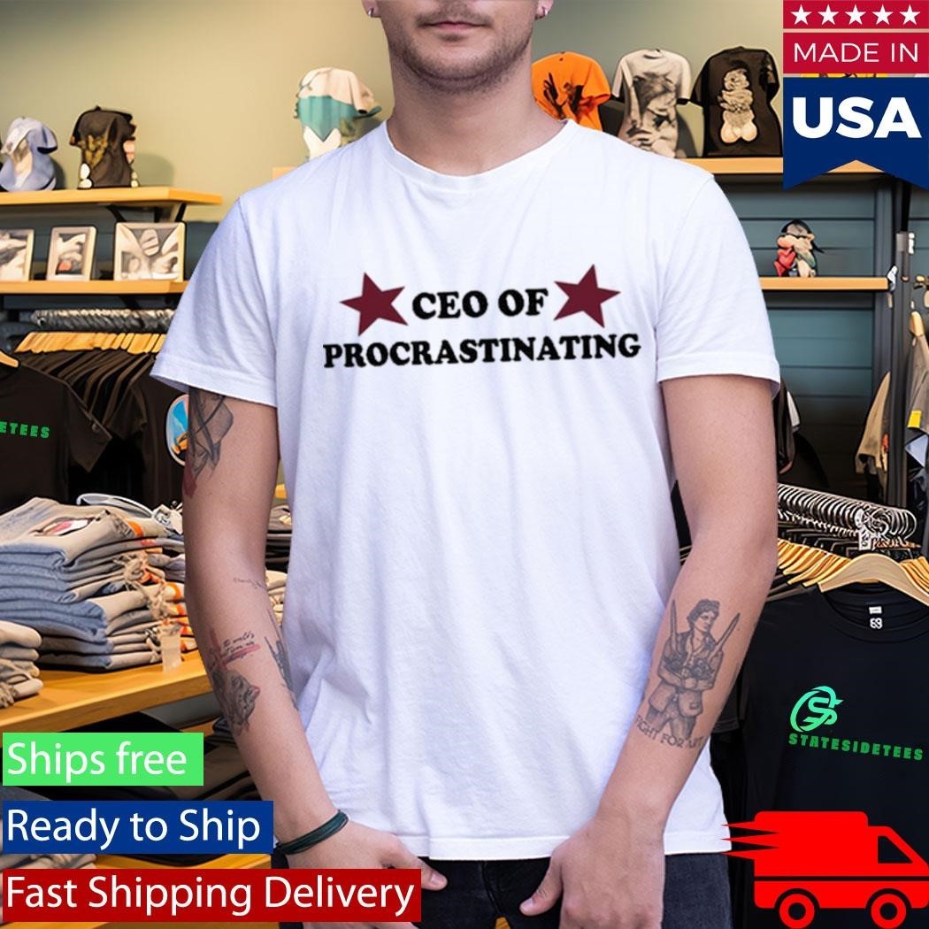 Chaewon Archive Ceo Of Procrastinating Shirt Unisex , , , Long Sleeve Tee