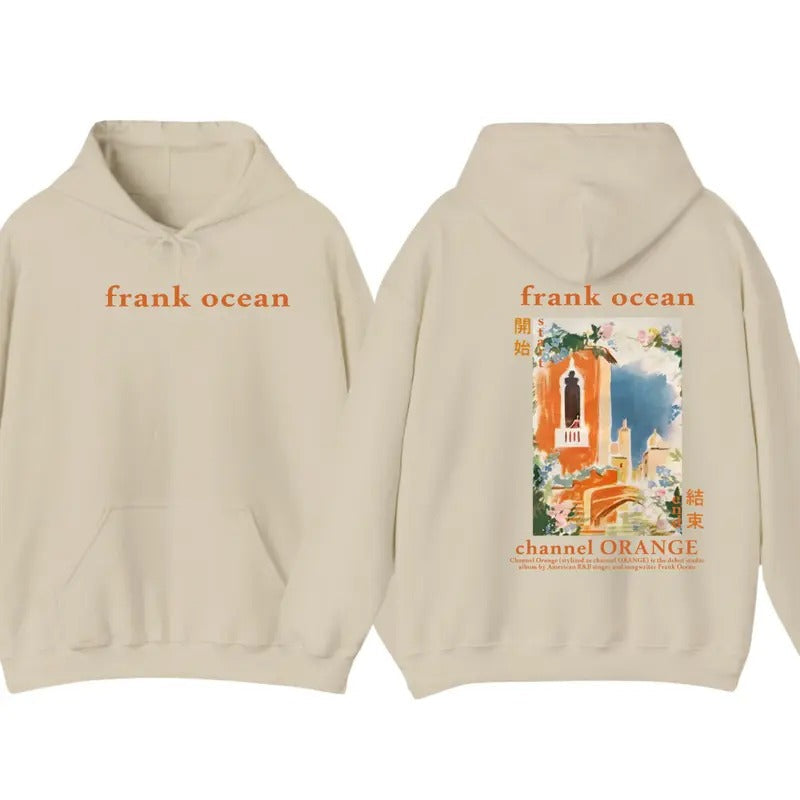 Channel Orange Frank Blonde Album Name Sleeve Hooded Fans Menswear T-Shirts