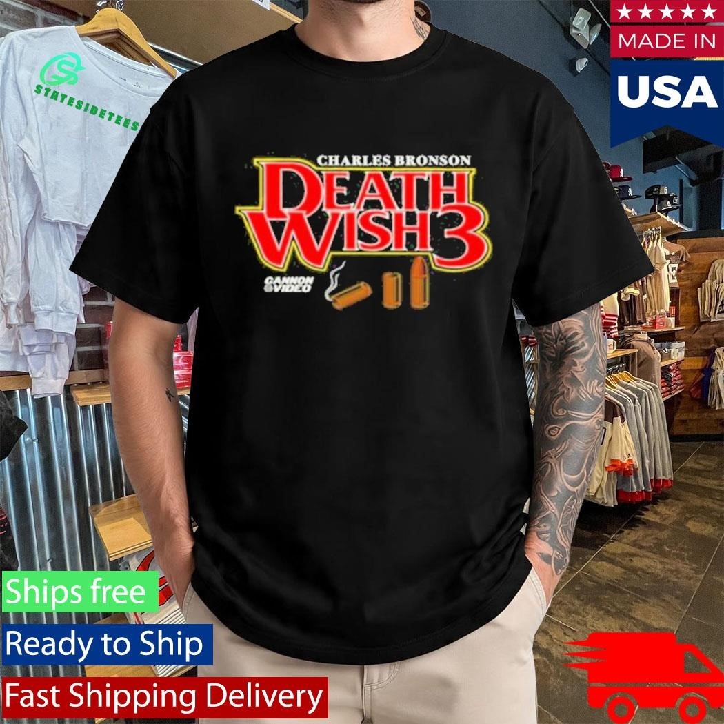 Charles Bronson Death Wish 3 Justice To The Streets Shirt Unisex , , , Long Sleeve Tee