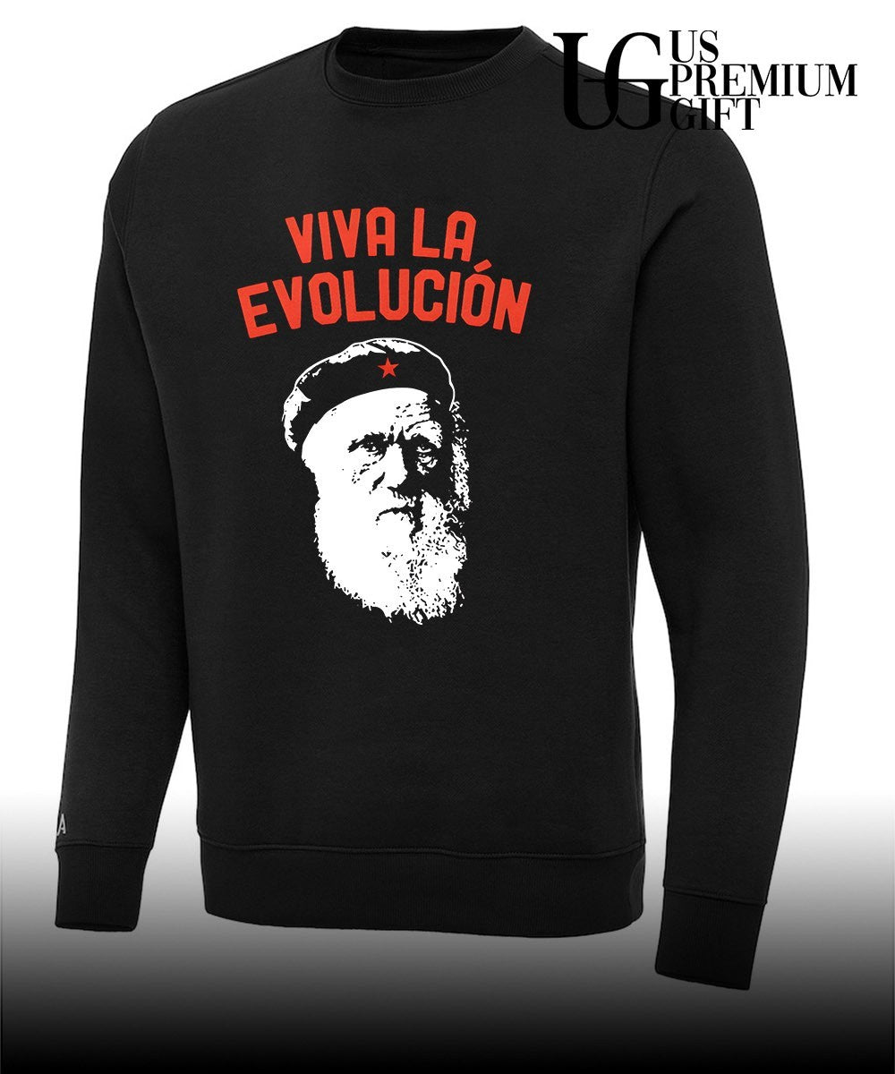 Charles Darwin Viva La Evolucion Evolution shirt