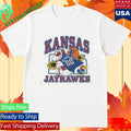 Charlie Hustle Kansas Jayhawks Sunflower Shirt Unisex , , , Long Sleeve Tee