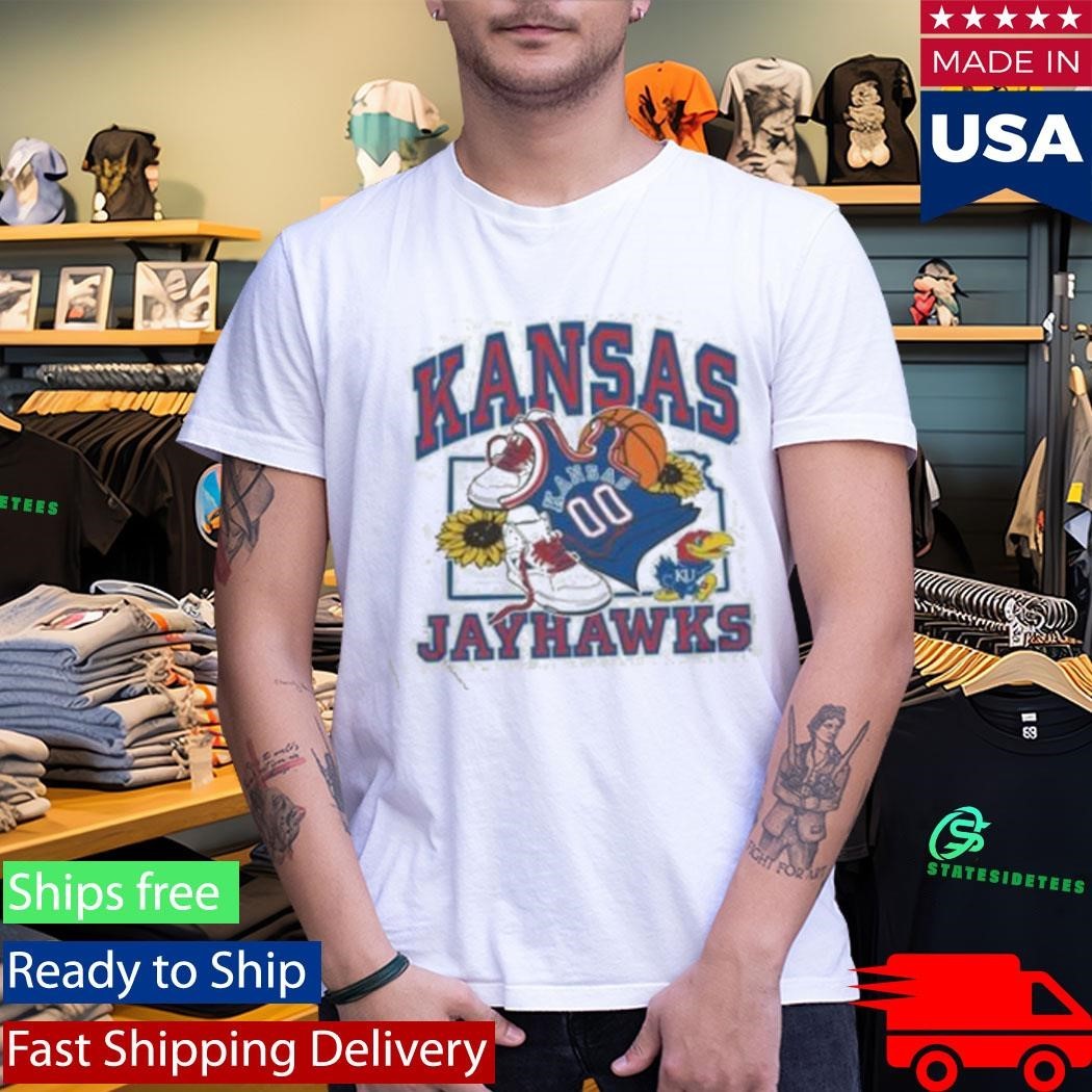Charlie Hustle Kansas Jayhawks Sunflower Shirt Unisex , , , Long Sleeve Tee