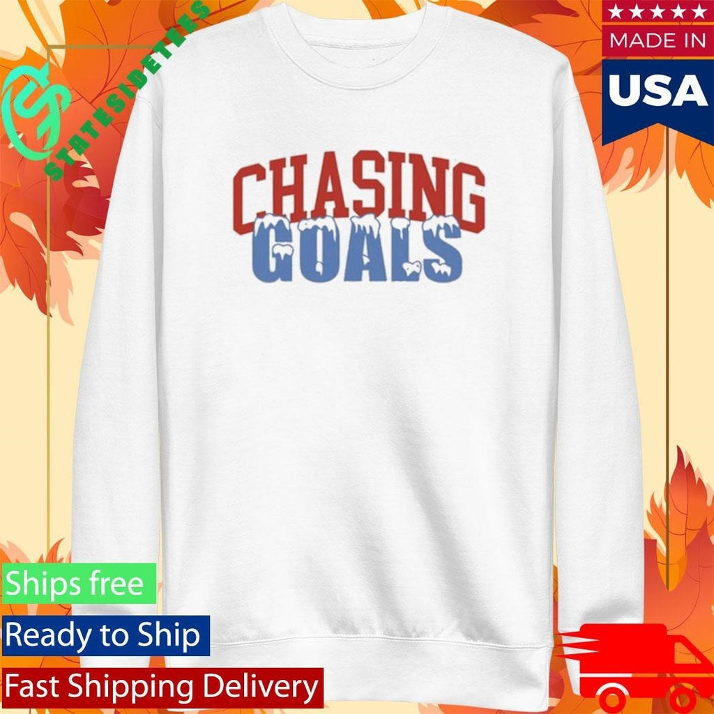 Chasing Goals Ice Shirt Unisex , , , Long Sleeve Tee