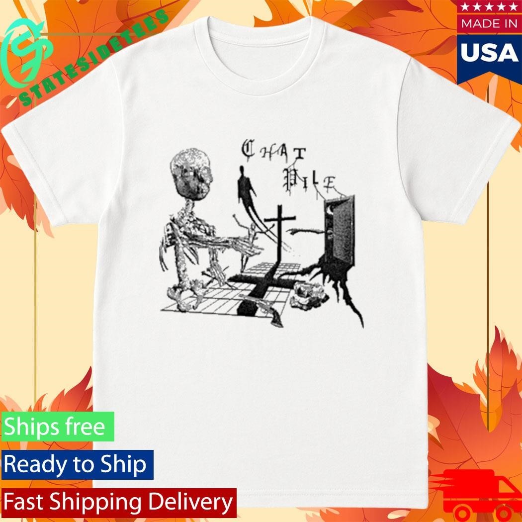 Chat Pile Ivory Crosses Shirt Unisex , , , Long Sleeve Tee