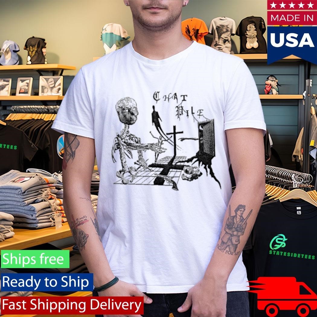 Chat Pile Ivory Crosses Shirt Unisex , , , Long Sleeve Tee