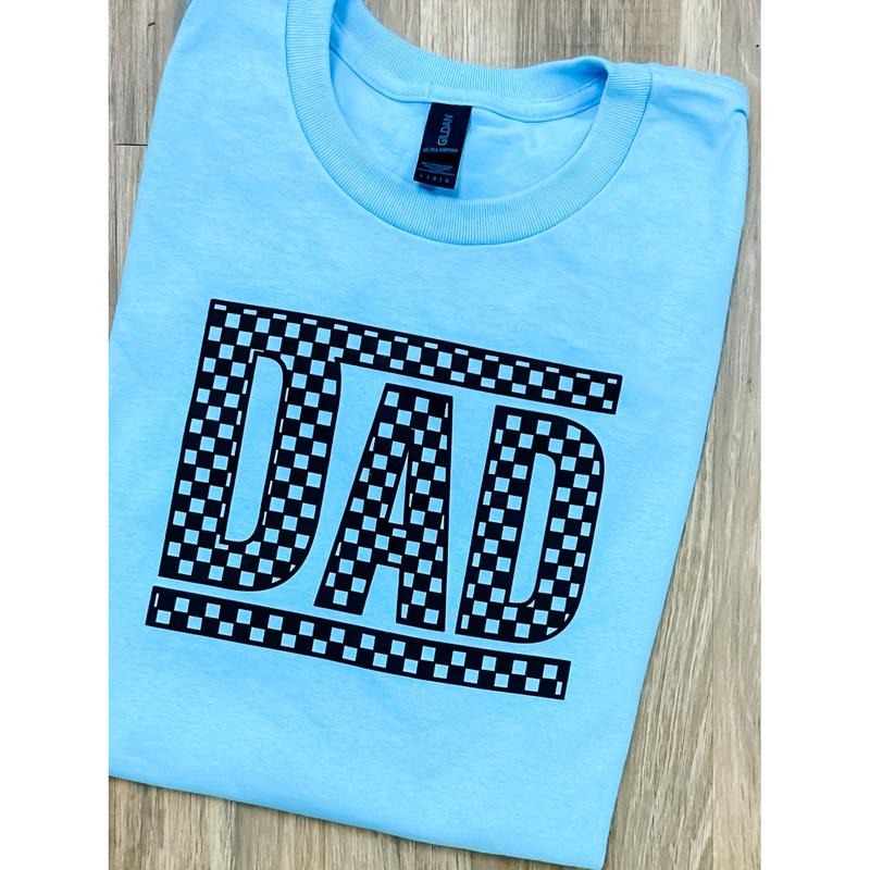 Checkered Dad T-Shirts