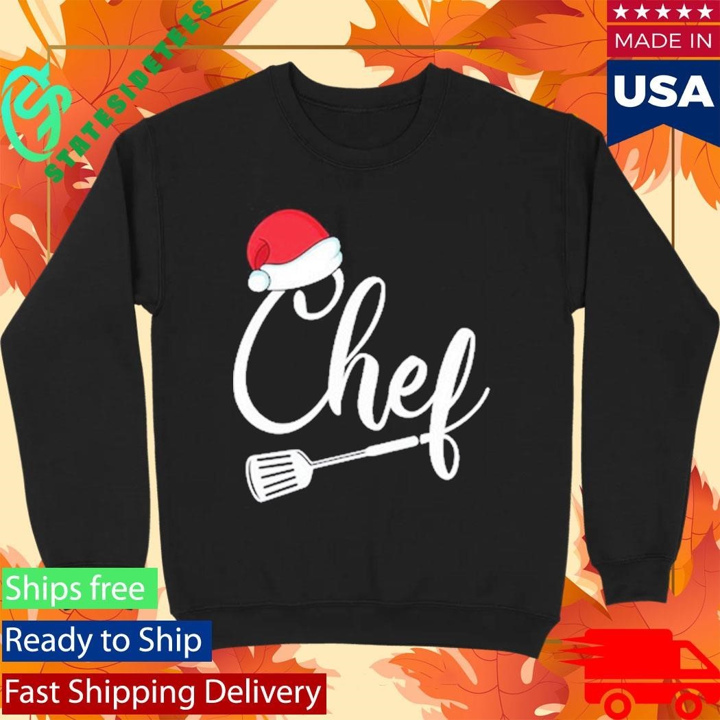 Chef Christmas Cook Shirt Unisex , , , Long Sleeve Tee