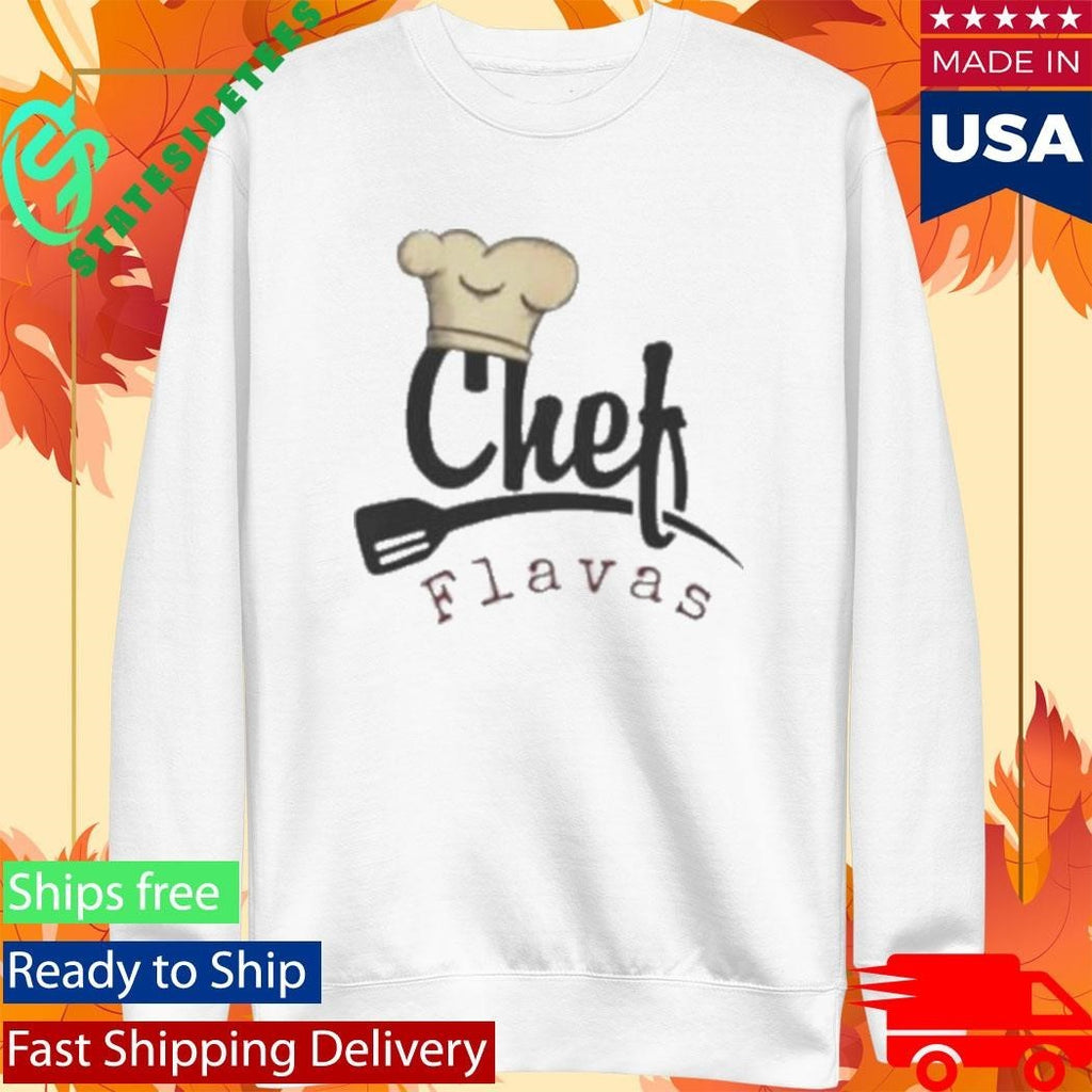 Chef Flavas Garment-Dyed Shirt Unisex , , , Long Sleeve Tee