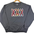Chenille Bunnies Patch CHARCOAL T-Shirts