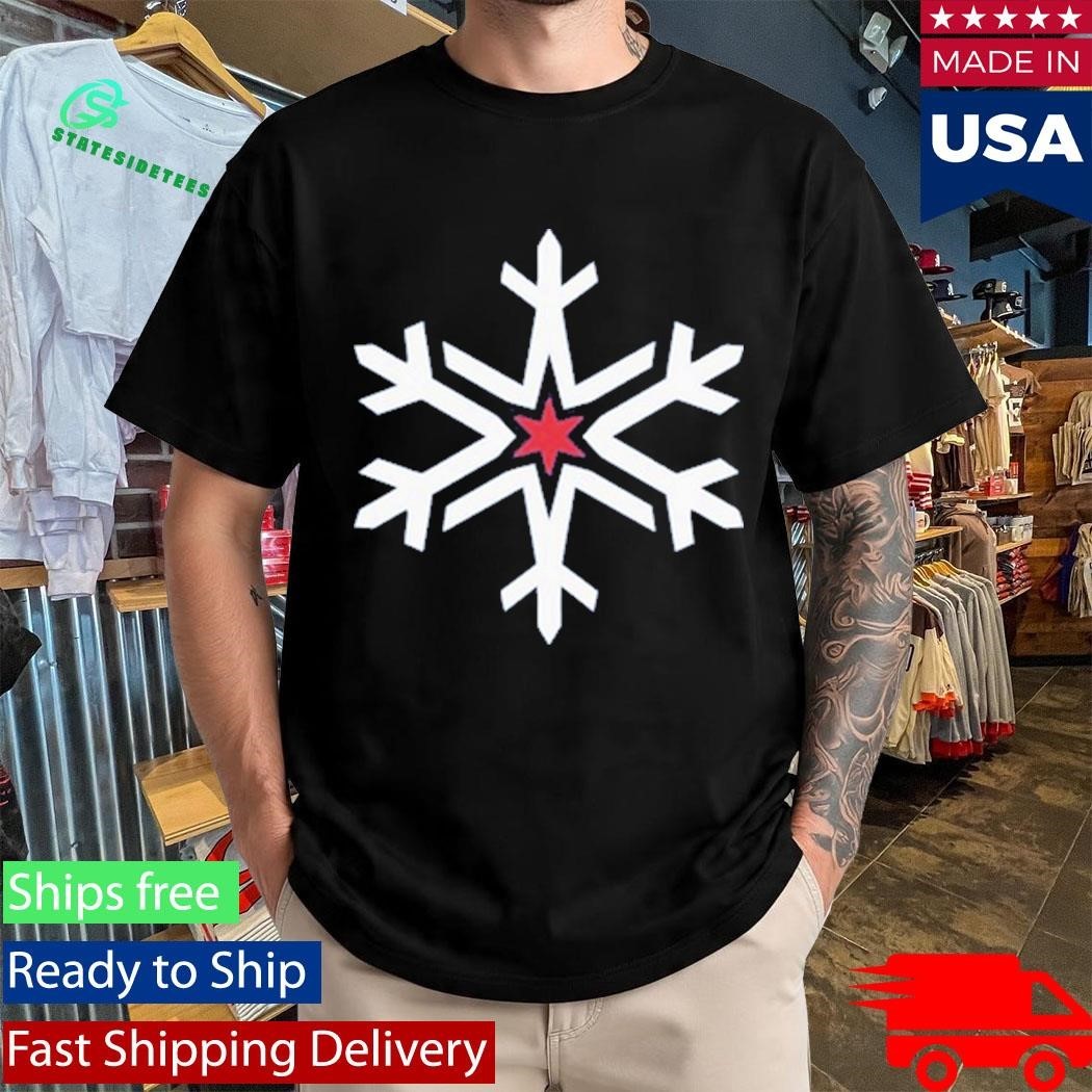 Chicago Icemen Snowflake Shirt Unisex , , , Long Sleeve Tee