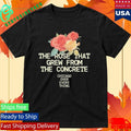 Chicago Over Everything Concrete Rose Shirt Unisex , , , Long Sleeve Tee