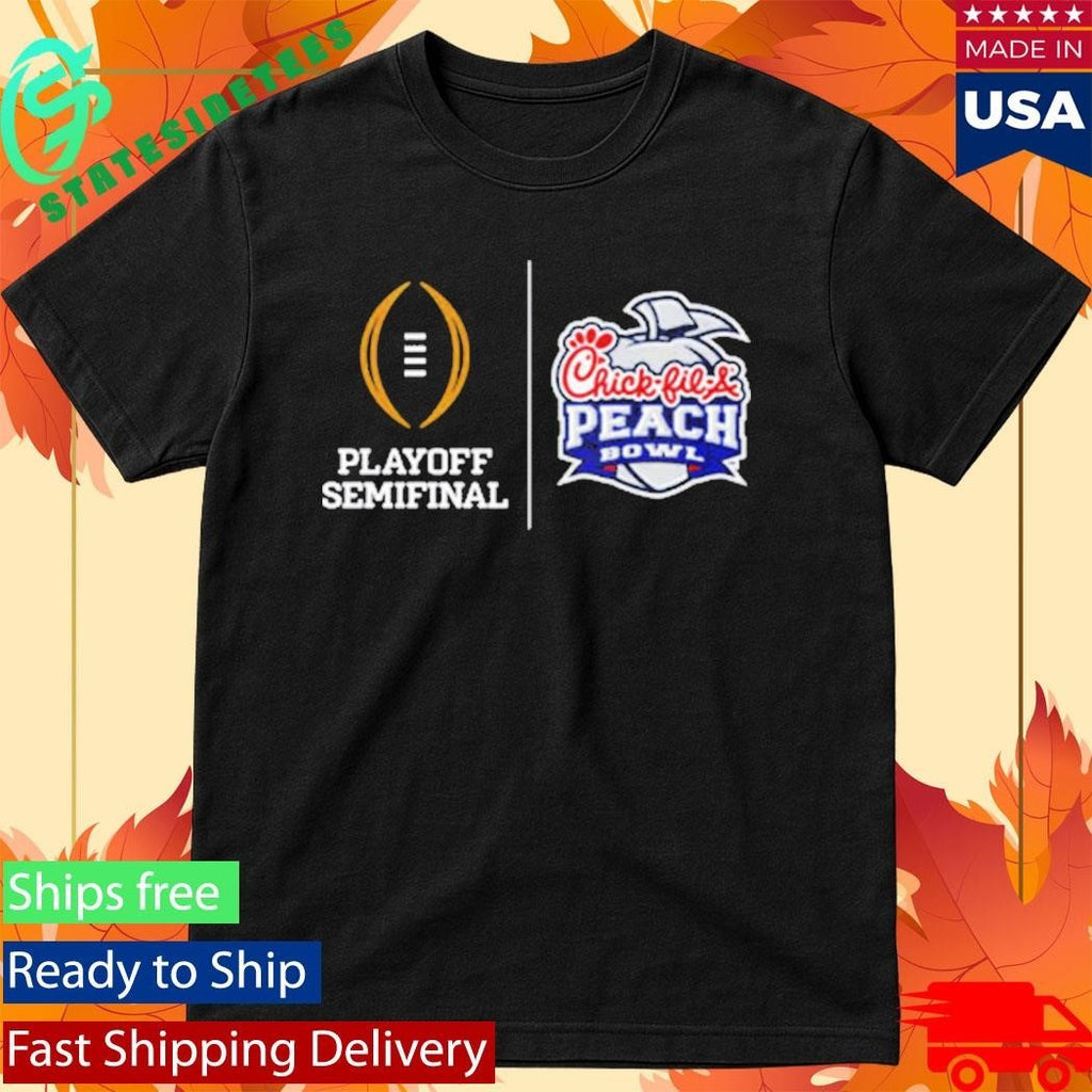 Chick fil A Peach Bowl 2026 Playoff Semifinal Shirt Unisex , , , Long Sleeve Tee