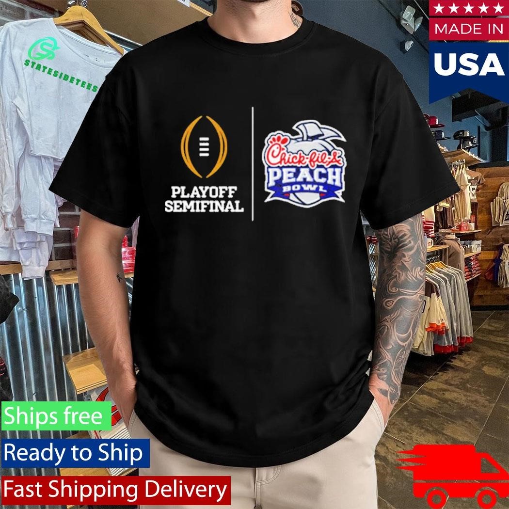Chick fil A Peach Bowl 2026 Playoff Semifinal Shirt Unisex , , , Long Sleeve Tee