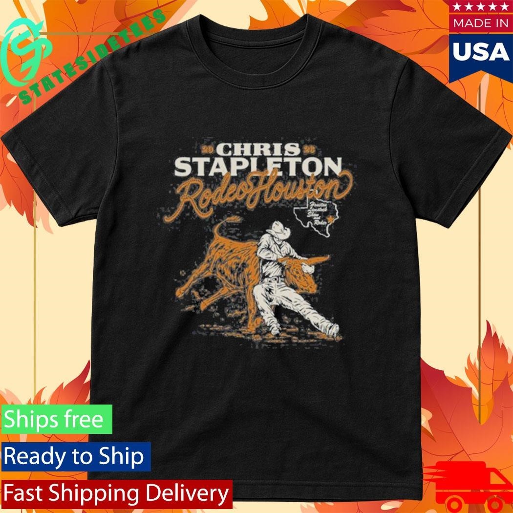 Chris Stapleton 2026 Rodeo Houston Shirt Unisex , , , Long Sleeve Tee
