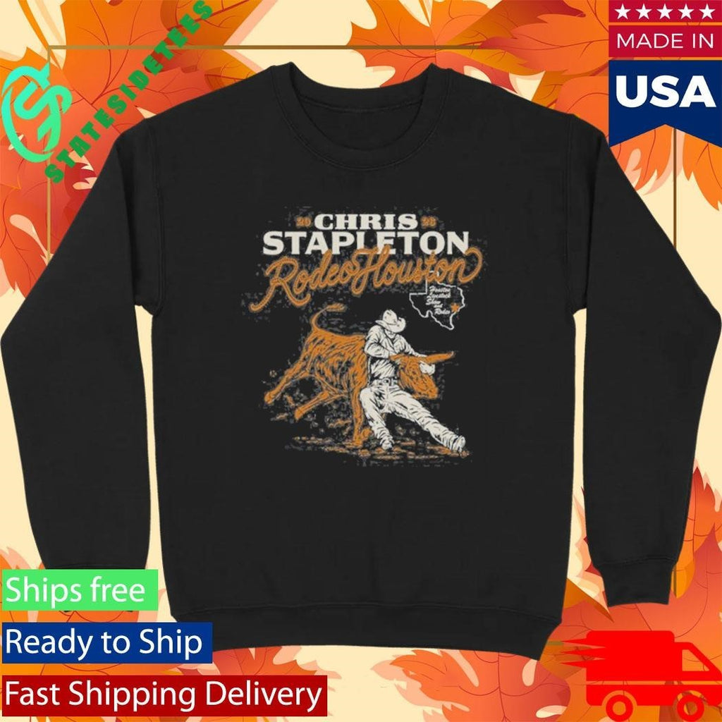 Chris Stapleton 2026 Rodeo Houston Shirt Unisex , , , Long Sleeve Tee