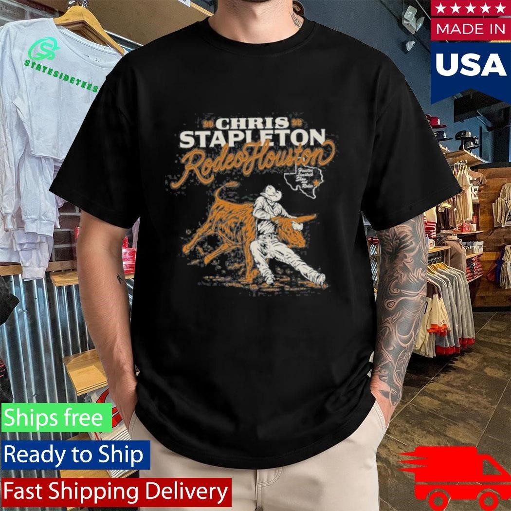 Chris Stapleton 2026 Rodeo Houston Shirt Unisex , , , Long Sleeve Tee