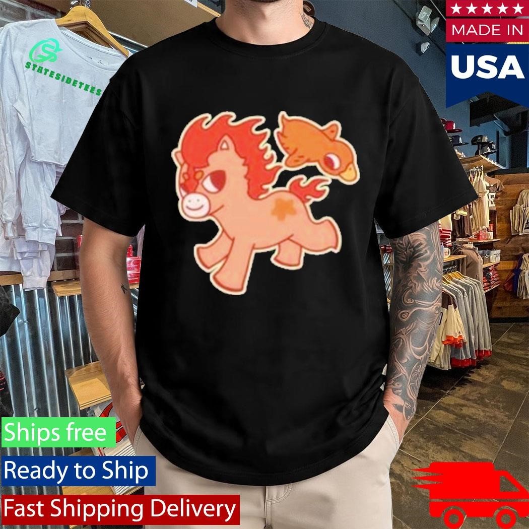 Chunky Fire Horse And Duck Ya Shirt Unisex , , , Long Sleeve Tee