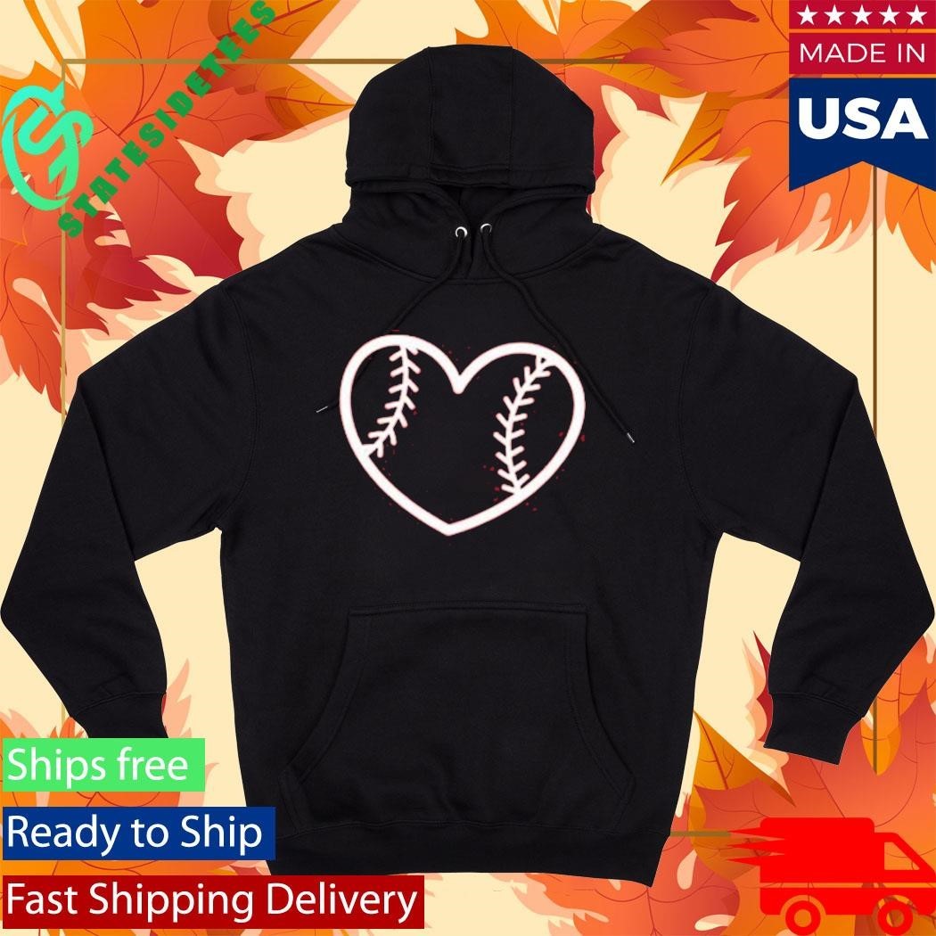 Cincy Baseball Heart Shirt Unisex , , , Long Sleeve Tee