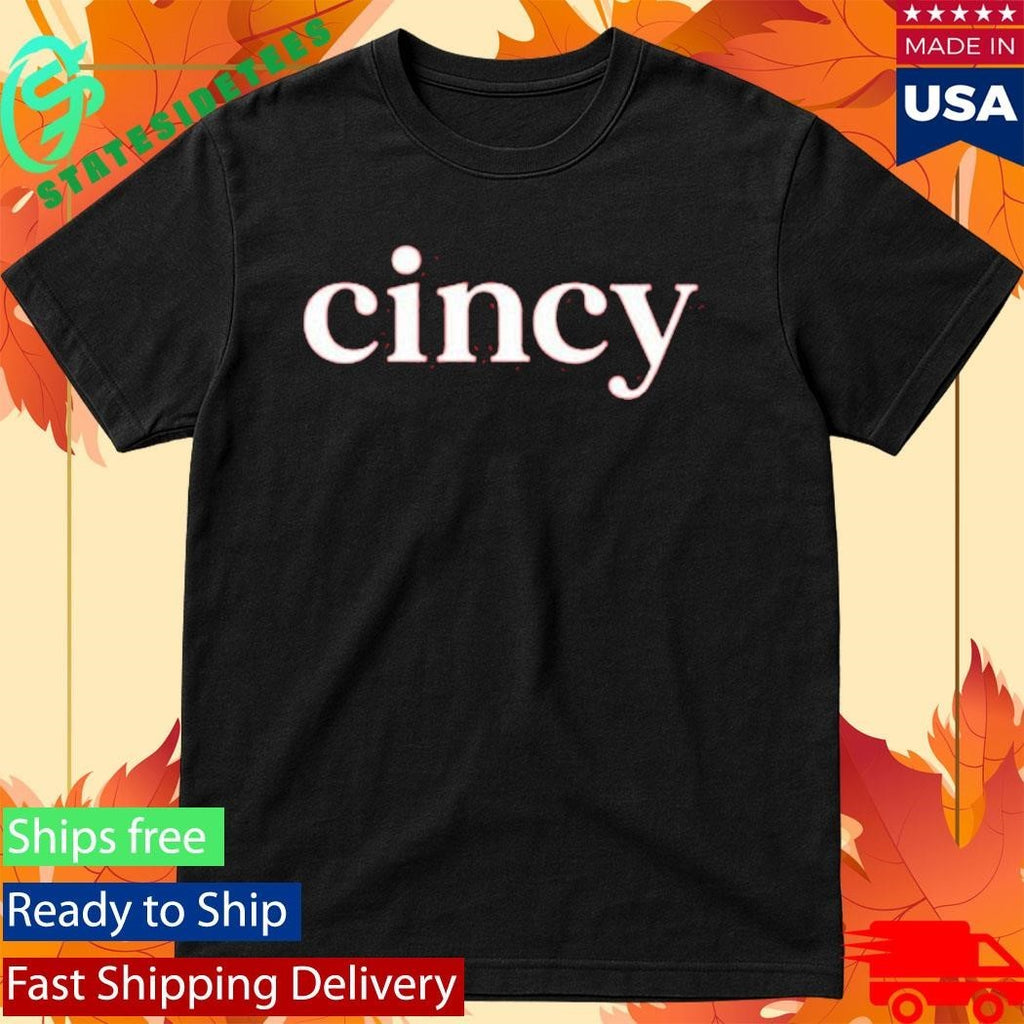Cincy Serif Font Shirt Unisex , , , Long Sleeve Tee